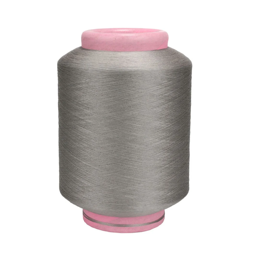 Graphene Polyester DTY 75D/48f Functional Yarn for Knitted, Woven Fabric