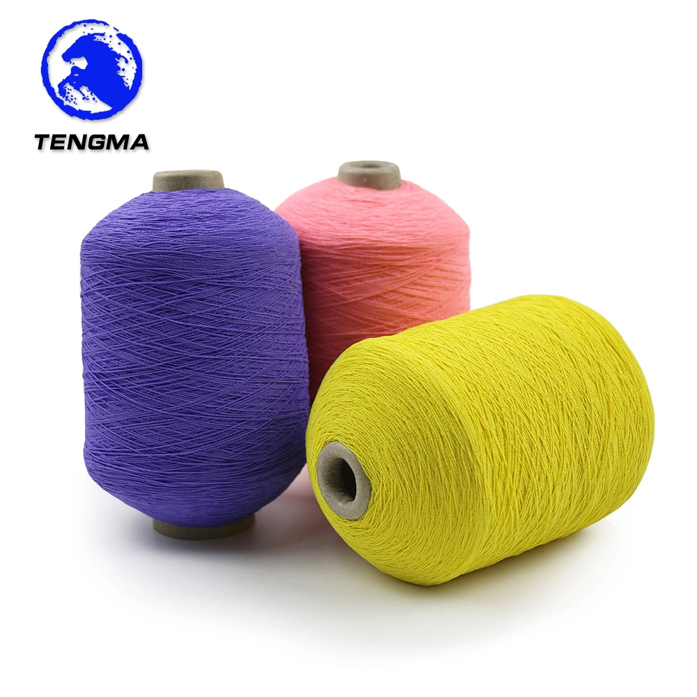 Top Grade Elastic Polyester 100# Rubber Covered Yarn for Clothes Smocking