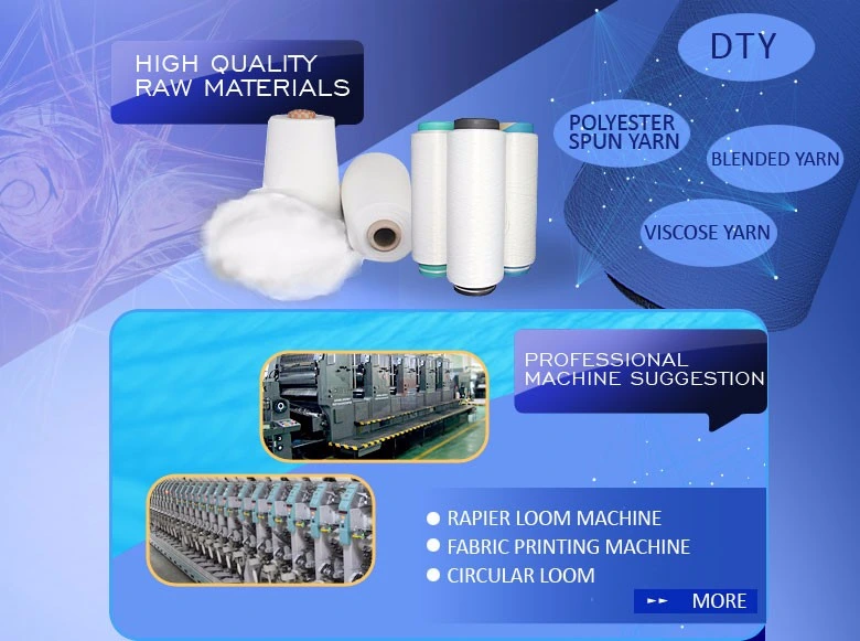 75D-600d Polyester Carpet Yarn Polyester FDY/POY/DTY Yarn